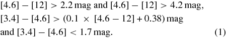 Equation (1)
