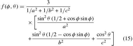 Equation (15)
