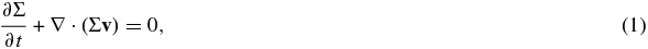 Equation (1)