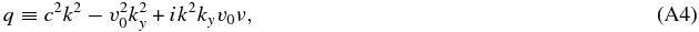 Equation (A4)