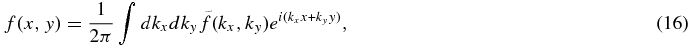 Equation (16)