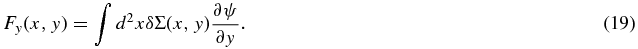 Equation (19)