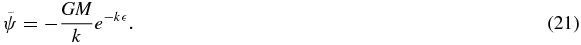 Equation (21)