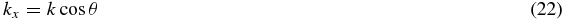 Equation (22)