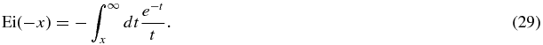 Equation (29)