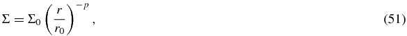 Equation (51)