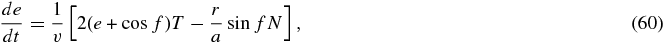 Equation (60)