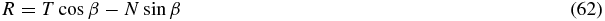 Equation (62)