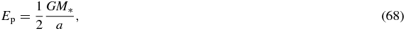 Equation (68)