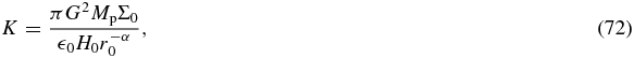 Equation (72)
