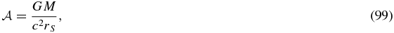 Equation (99)