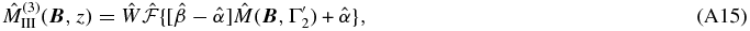 Equation (A15)