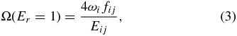 Equation (3)