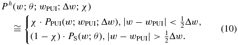 Equation (10)