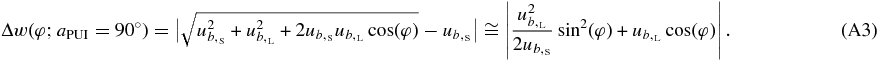 Equation (A3)