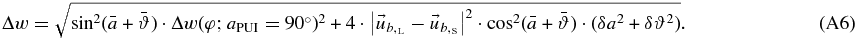 Equation (A6)