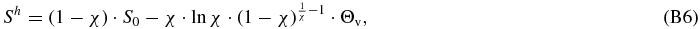 Equation (B6)