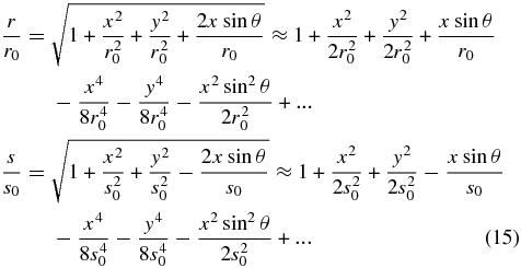 Equation (15)