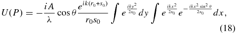 Equation (18)
