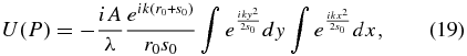 Equation (19)