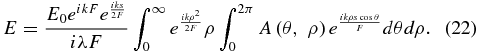 Equation (22)