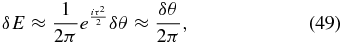 Equation (49)