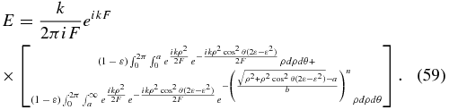 Equation (59)