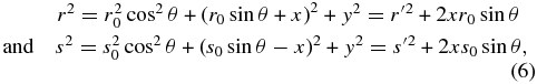 Equation (6)