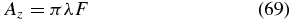 Equation (69)