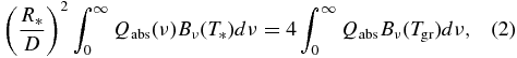 Equation (2)