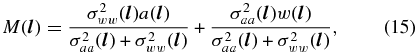 Equation (15)