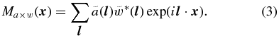 Equation (3)