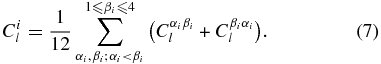 Equation (7)