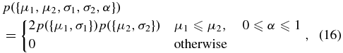 Equation (16)