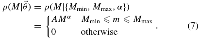 Equation (7)