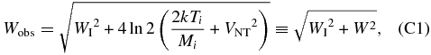 Equation (C1)