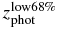 $z_{\rm phot}^{\rm low 68\%}$