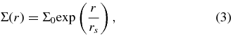 Equation (3)