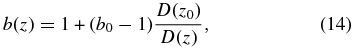 Equation (14)