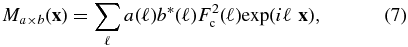 Equation (7)