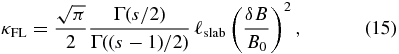 Equation (15)