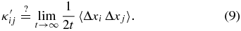 Equation (9)