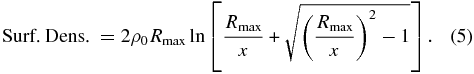 Equation (5)