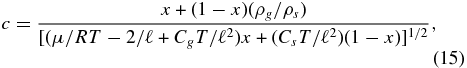 Equation (15)