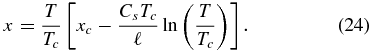 Equation (24)