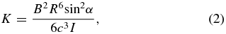 Equation (2)