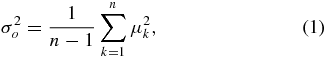 Equation (1)