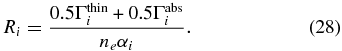 Equation (28)