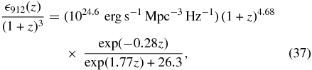 Equation (37)