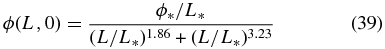 Equation (39)